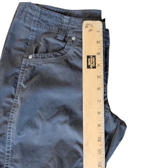 Kuhl Dark Gray Straight Fit Hiking Outdoors Pants. Sz. 6 - Picture 12 of 16